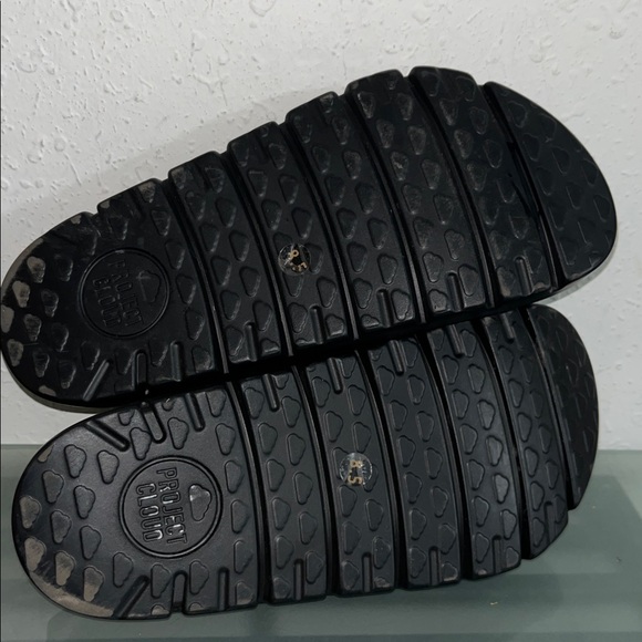 Project Cloud Benton black slip on mules clogs - Picture 8 of 14